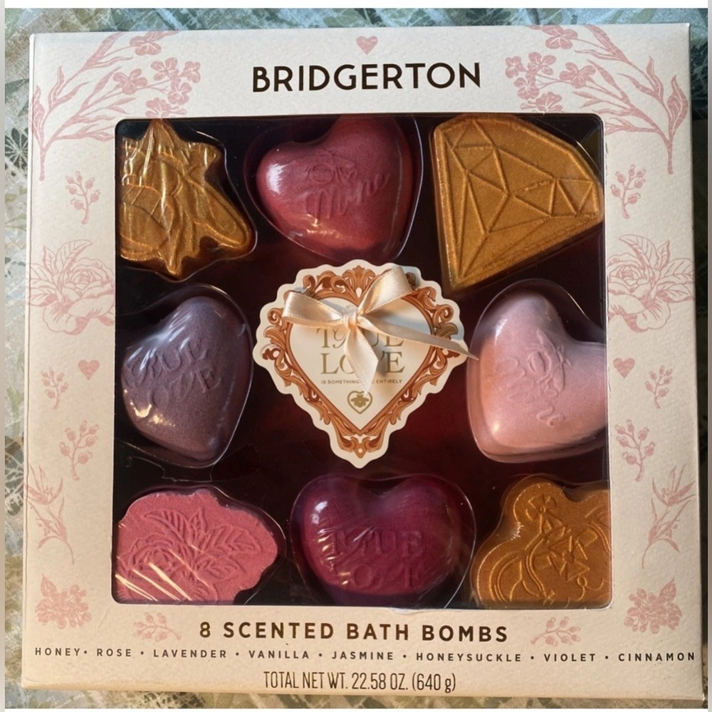 Bridgerton True Love Scented Bath Bombs - Multicolor  
Brand New